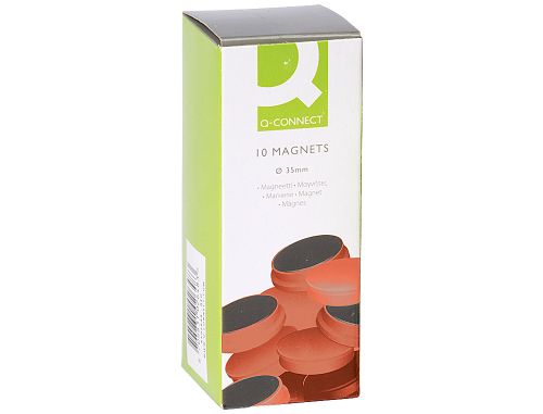 Iman de sinalizacao q-connect 3,5cm vermelho , Q-connect , 36235 , 5705831026483